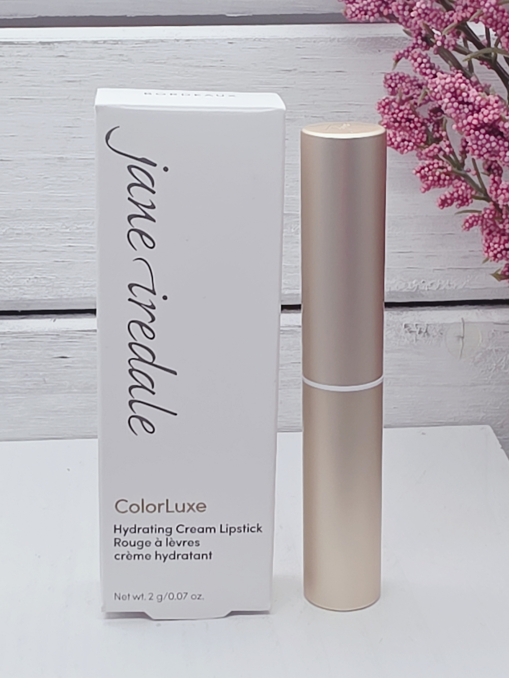 Jane Iredale ColorLuxe Hydrating Cream Lipstick - Bordeaux